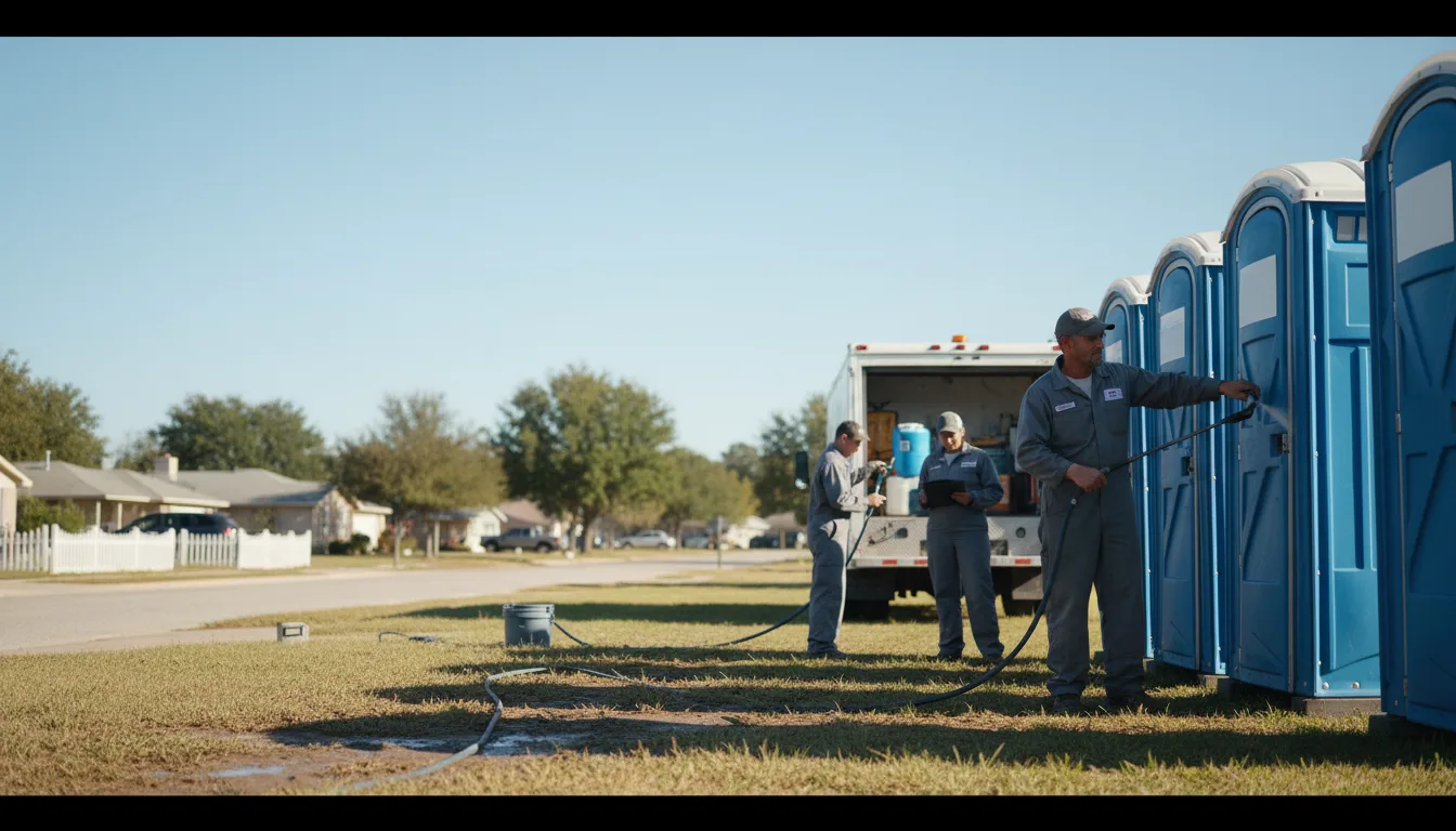 Long-Term Portable Toilet Rental in Livingston, WI near me